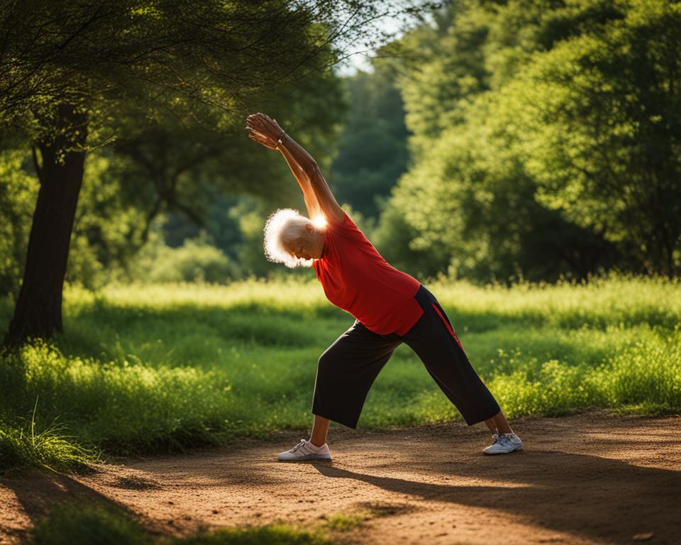 Low-impact exercise for seniors