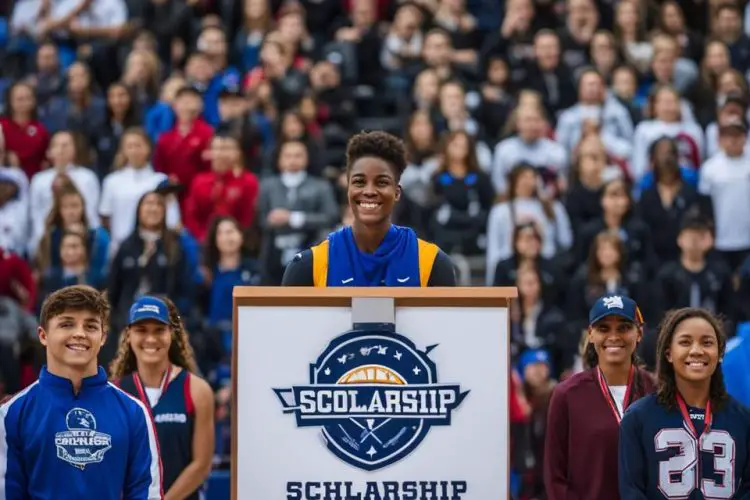 can you get a scholarship for high school sports?